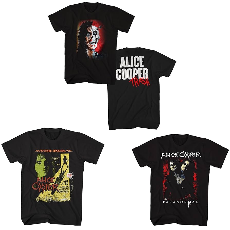 ALICE COOPER アリスクーパー Tシャツ Amazon.co.jp: アリス・クーパー 2025 tシャツ ロック 流行 欧米
